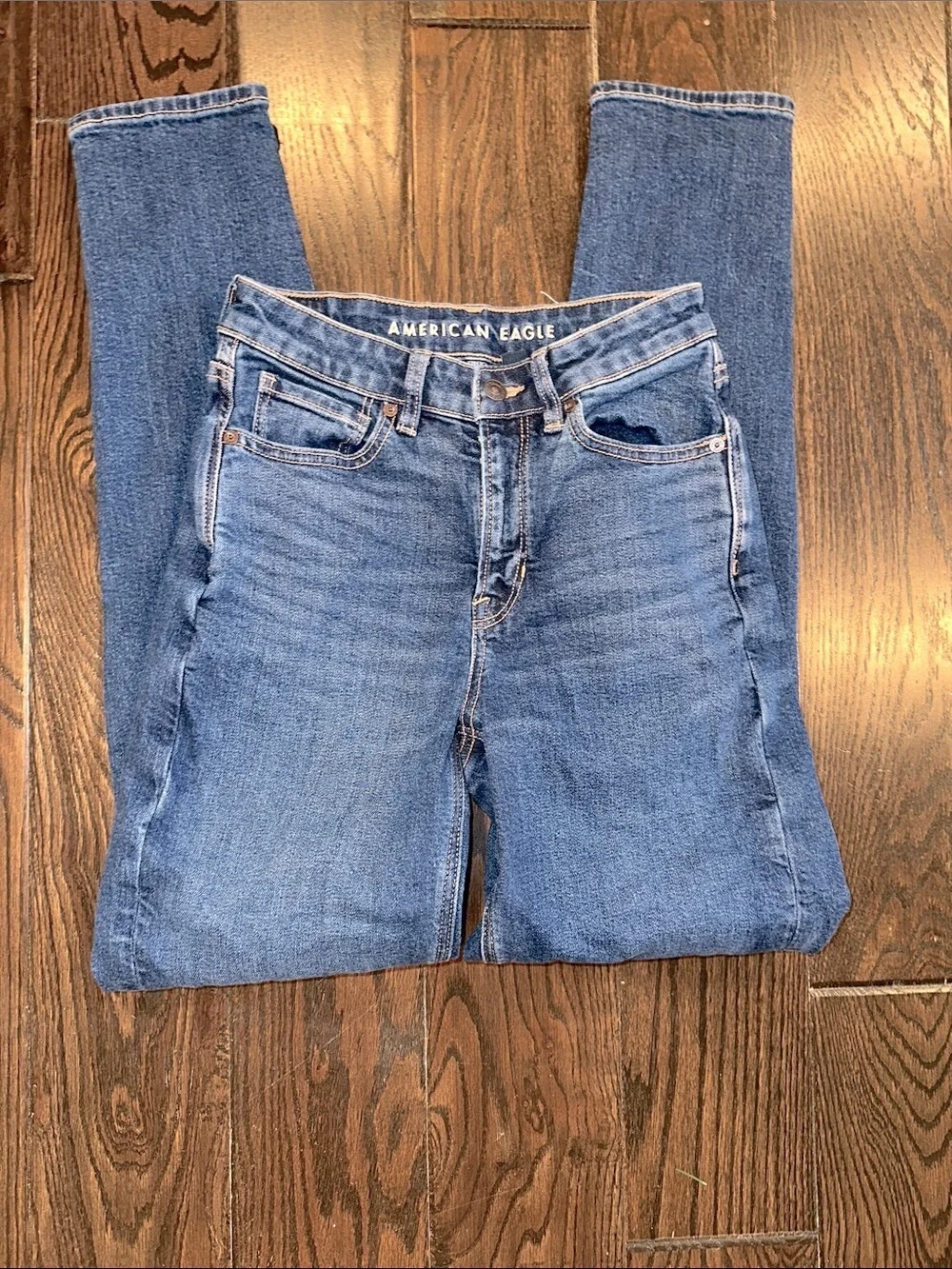 American Eagle Outfitters MOM jeans size 2 xlong